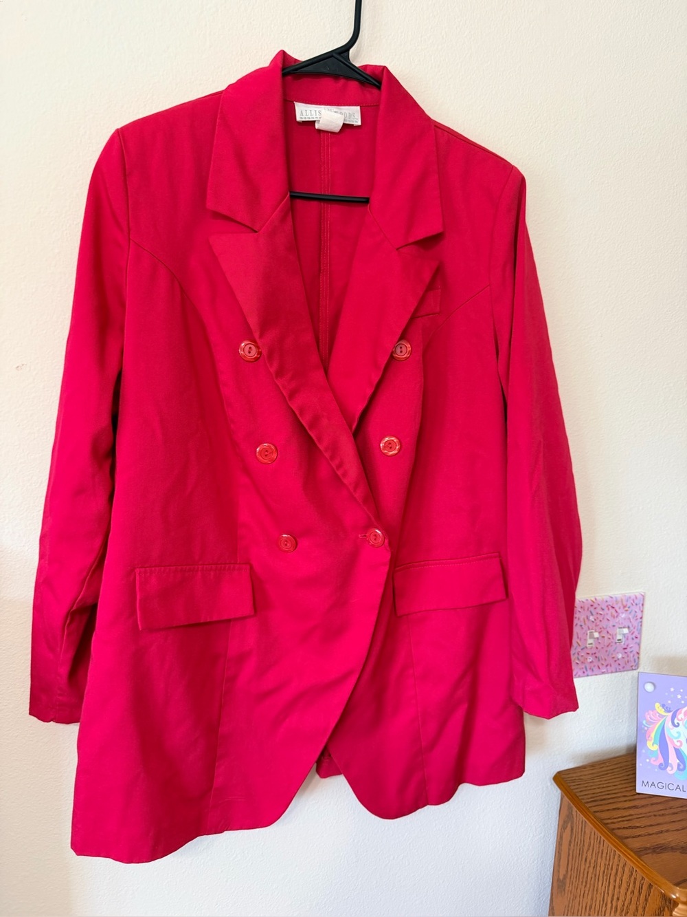 Vintage Allison Woods skirt suit Size 16 Tall